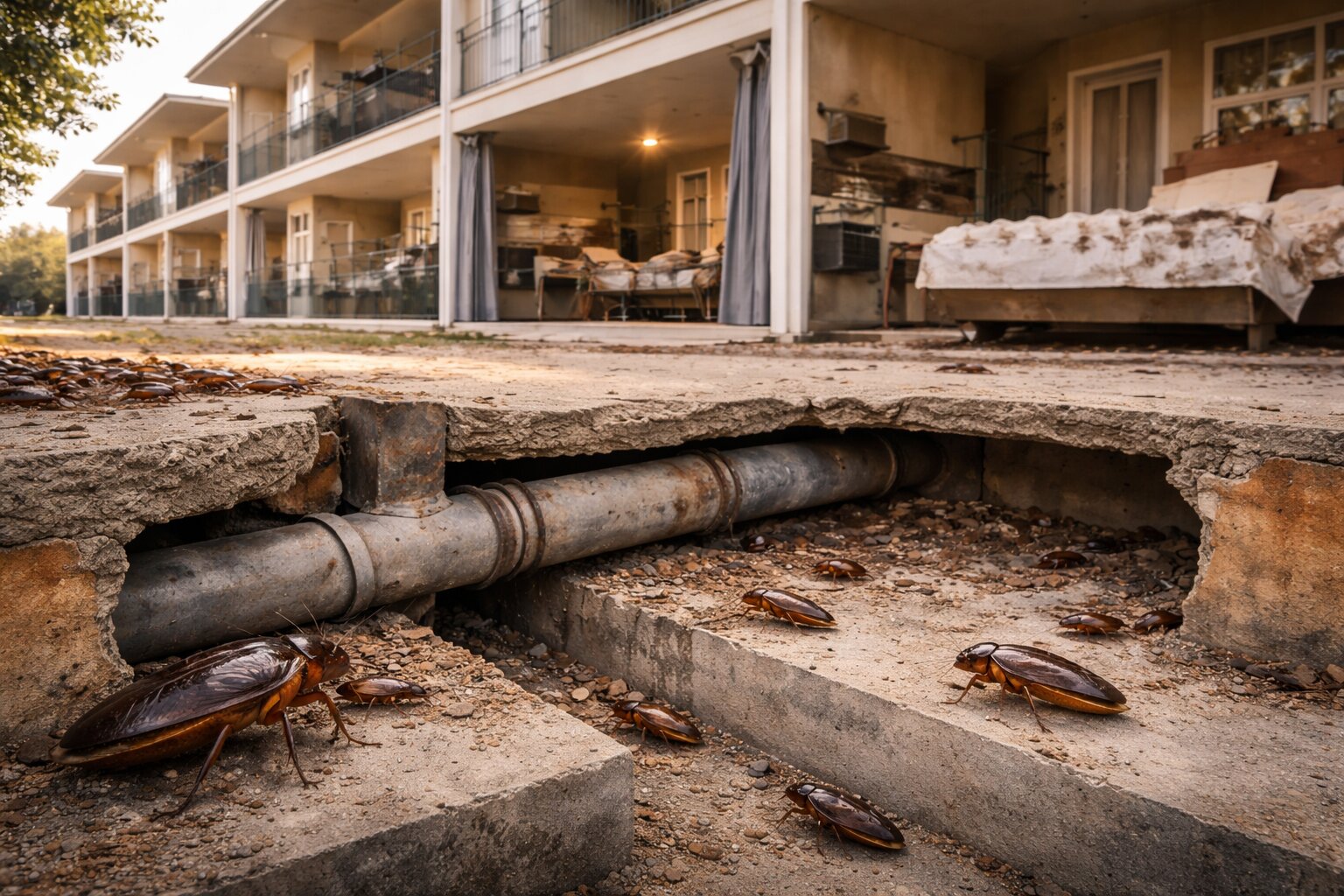 How Pests Spread Through Multi-Unit Housing Buildings ventura county