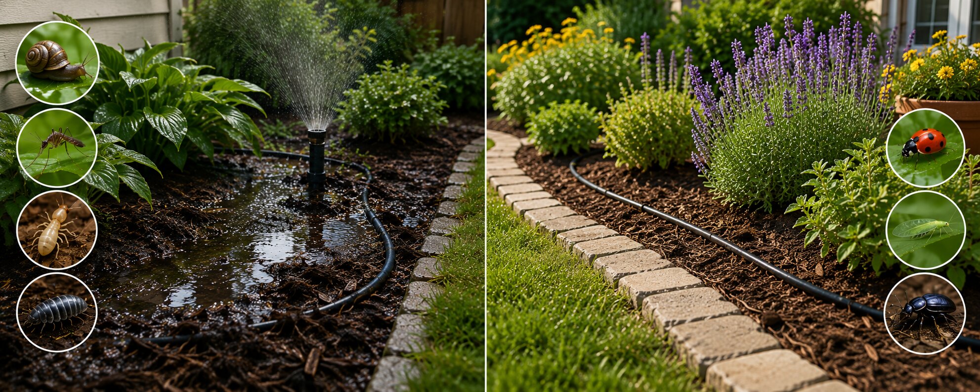 Garden Tips: How Mulch and Watering Habits Attract—or Repel—Pests