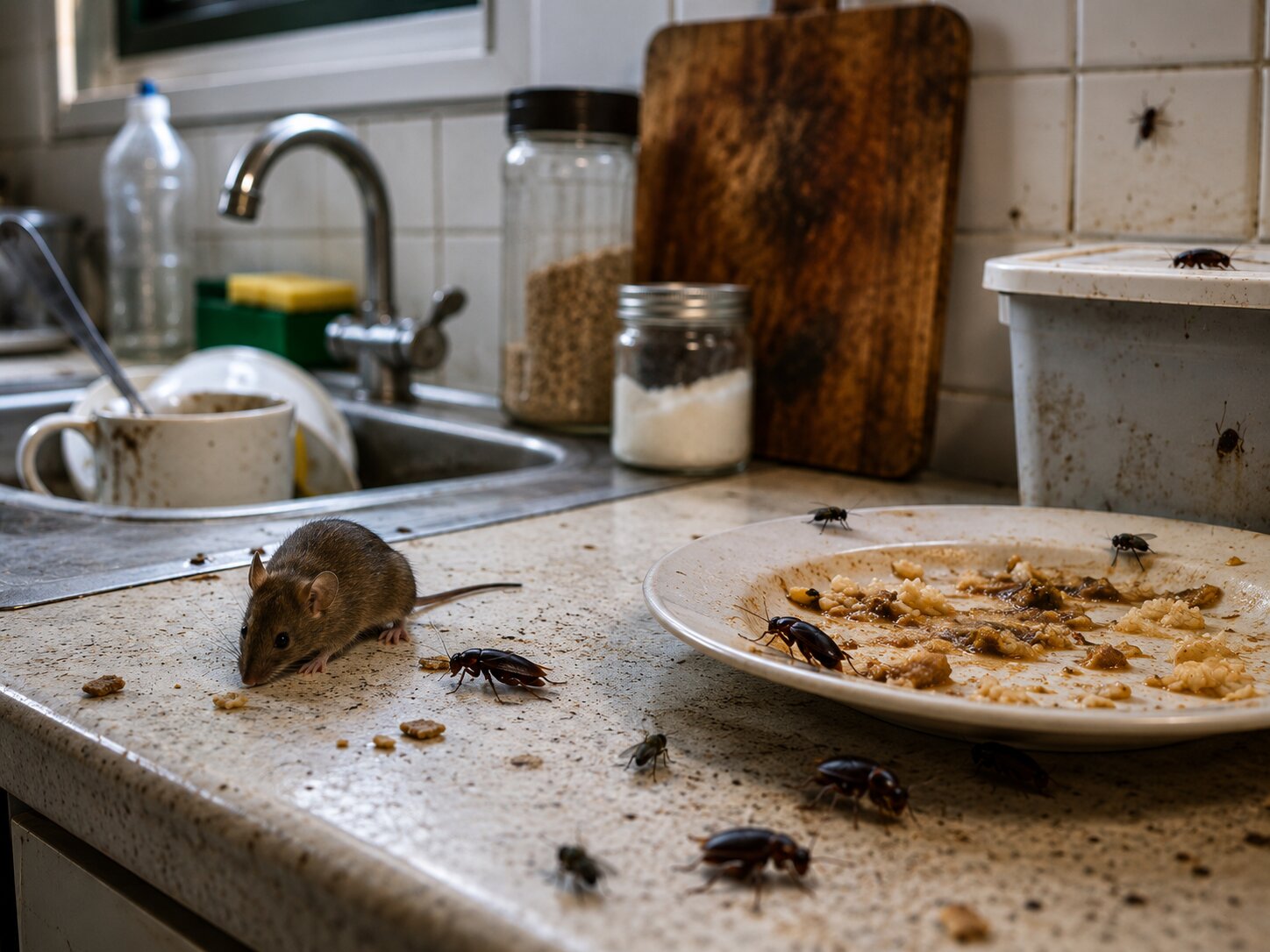 Is Your Food Safe? How Pests Spread Diseases in Kitchens