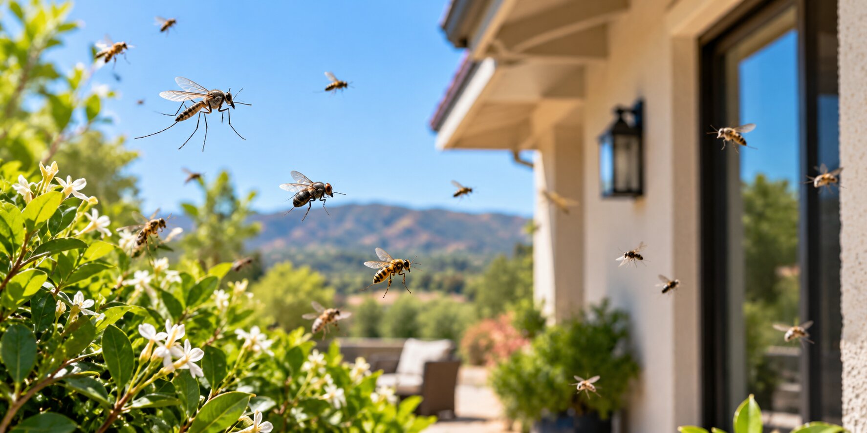 Control de insectos voladores en el condado de Ventura
