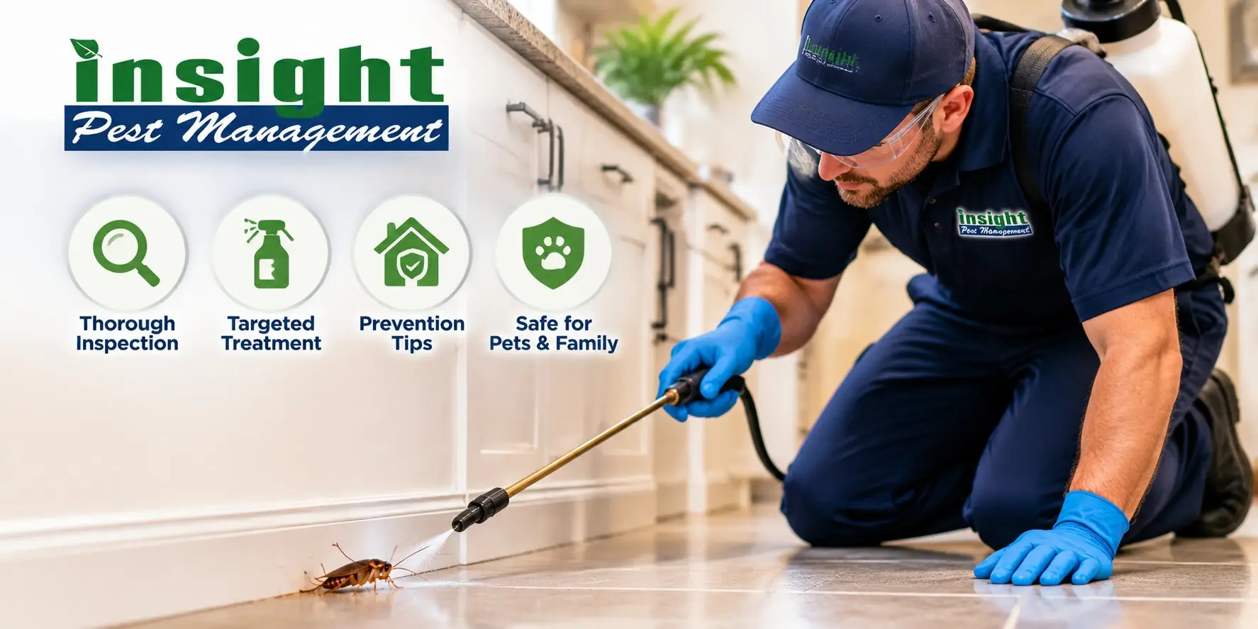 What Does a Professional Cockroach Extermination Service Include?